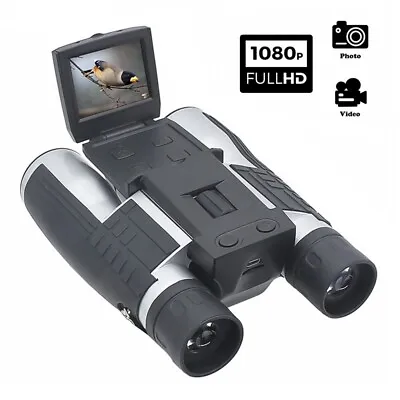 12x32 Digital Camera Binoculars 2.0  LCD Screen Photo Video Digital USB Camera • £55.68