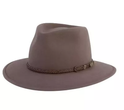 Akubra Traveller Regency Fawn Size 61 - BRAND NEW Retails At $300!  • $210