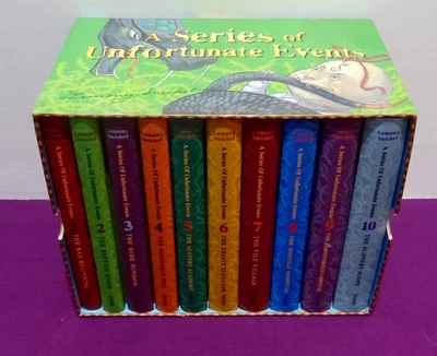 £21.95 • Buy A Series Of Unfortunate Events 10 Books Collection Boxed Set Lemony Snicket 1-10