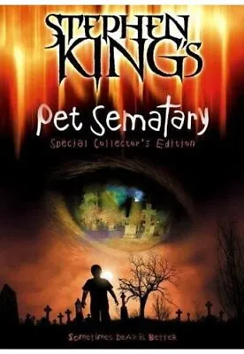 Pet Sematary DVD (2002) Fred Gwynne Lambert (DIR) Cert 18 Fast And FREE P & P • £2.49