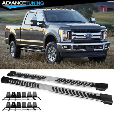 Fits 17-23 Ford F250 Superduty Crew Cab 88  V Style Side Step Bar Running Boards • $165.98