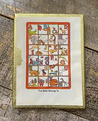 Antioch Bookplates Children’s Alphabet Animals Set Of 24 Original Box Vintage • $11.95