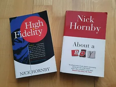 £4.39 • Buy 2 X Nick Hornby Paperback Books - HIGH FIDELITY & ABOUT A BOY - Bundle - VGC