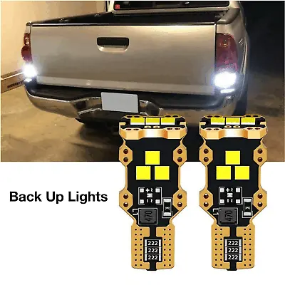 For Lasfit LED Reverse Back Up Light Bulb 921 912 W16W T15 906 Super White 6000K • $5.99