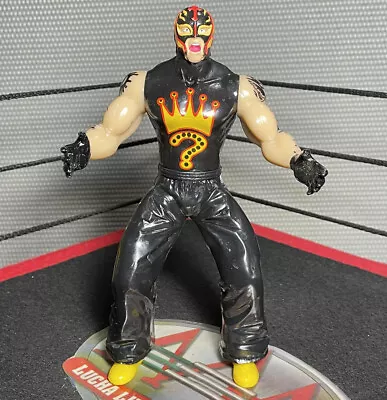 REY MYSTERIO Mexican Wrestler Toy 7  Tall - Juguete De Luchador Mexicano • $14.99