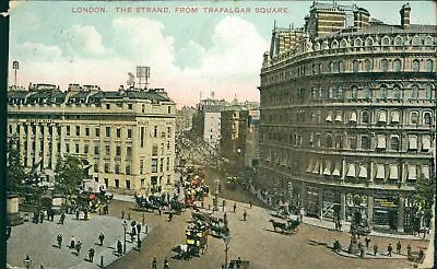London Strand From Trafalgar Square 1904 Postmark Charles Martin  • £3.70