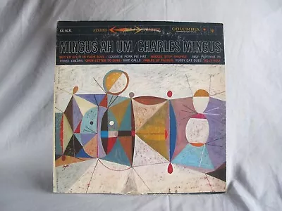 Charles Mingus : Mingus Ah Um 1959 Jazz LP Vinyl Record CS-8171 (Grade G) • $39.99