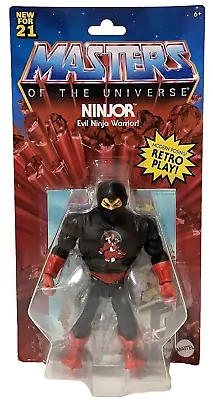 Mattel Masters Of The Universe Origins NINJOR 5.5  Action Figure GVW66 • $29.99