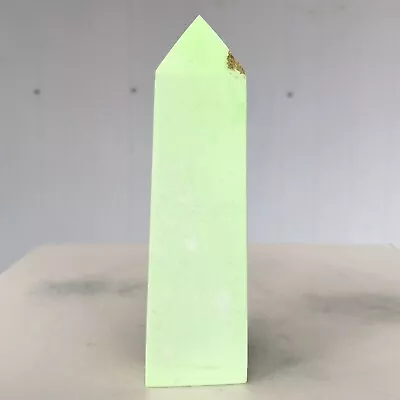 352g Natural Magnesite Quartz Crystal Obelisk Wand Point Reiki Healing P954 • $2.18