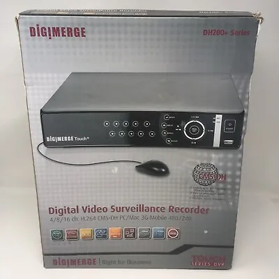 $416.53 • Buy NEW Digimerge DH208501+ DH200+ Touch & DVR 500GBHD, Remote IR Controller