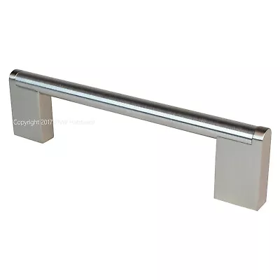 5” CC Boss Bar Satin Nickel Stainless Steel Modern Cabinet Drawer Pull By Hafele • $3.99