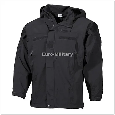 High Quality Tactical Military Soft Shell Waterproof Jacket - Black - GEN 3 • $69.99