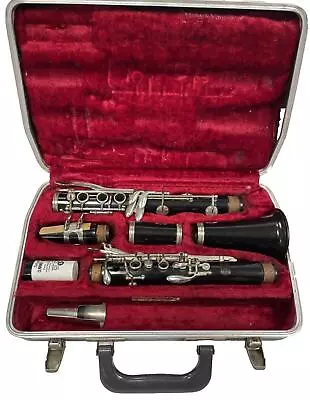 Vintage Bundy Resonite Made By Selmer Clarinet USA With Hard Carrying Case • $149.99