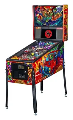 Foo Fighters Premium Pinball Machine Stern New In Box Orange County Pinballs • $9499