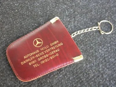 Vintage Car Keychain Keyring Mercedes Mb 190 300 Sl Autohaus Nolt - Nos • $150