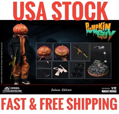 $95.99 • Buy (USA Seller) MH002 - CooModel 1/12 MH Pumpkin Guy Exclusive Ver. Action Figure