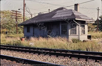 Original Slide Lehigh Valley Hillside Station Nov 1970 • $5