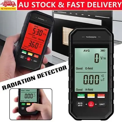 Radiation Detector Electromagnetic Digital LCD EMF Meter Geiger Counter NEW • $38.94