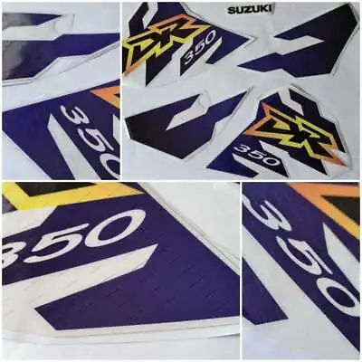 Decals Graphics For Suzuki Dr350 Dr 350 1997 98 Purple Thickness Yellow Moto • $90