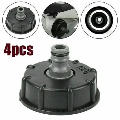 4pcs For IBC Adapter Connector Hose Lock Water Pipe Tap Storage Tank Fitting • £12.99