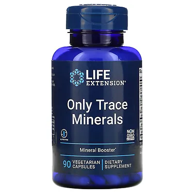 Only Trace Minerals 90 Vegetarian Capsules • $13.68