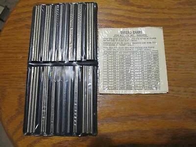 A+ Thread Measuring Wire Set Machinists Tool Conversion Chart Metric Threads • $9.99