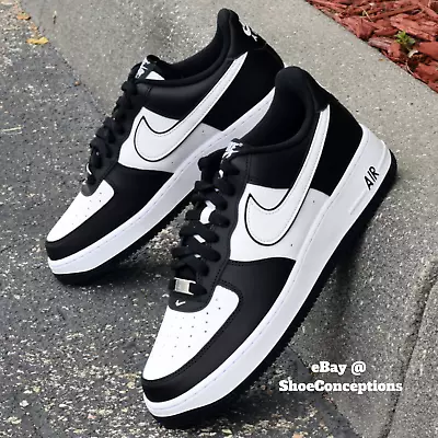 Nike Air Force 1 Shoes Black White DV0788-001 Men's Sizes NEW • $109.90