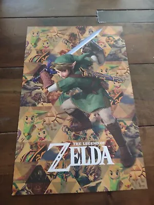Rare Legend Of Zelda Nintendo Poster / Advertisement !!! Mint !!! • $24.99