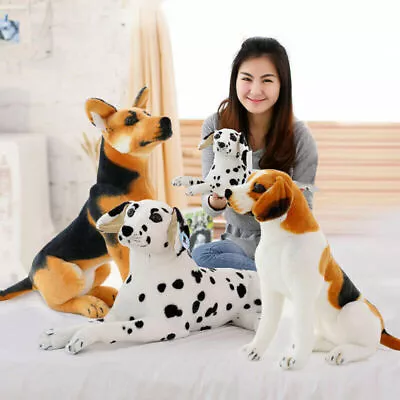 Kids Large Soft Animals Dalmatian Dog Plush Toy Doll Stuffed Dolls Baby Gifts UK • £11.99
