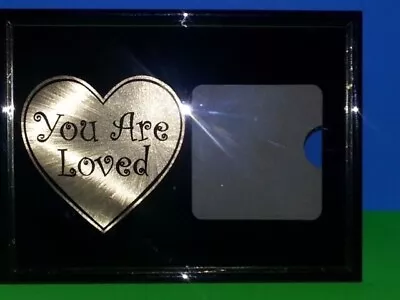 Picture Frame  You Are Loved  8x6  Holds A 3x3  Picture NIB | Nice Gift Idea • $7