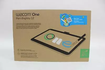 Wacom - One 12 (2023 Version) - 11.6” Pen Display Drawing Tablet - White • $273.59