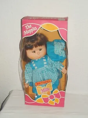 The Moppits Matchbox Doll - Milly - Rare 80s Boxed 13  Doll Lesney UK • £39.99
