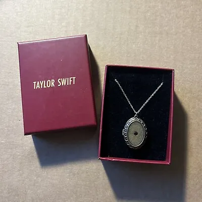 Official Taylor Swift We'll Run Gold Locket Necklace RED (TAYLOR'S VERSION) • $94.99