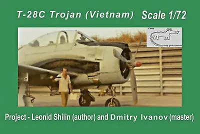 Croco . T-28C Trojan. VNAF  1/72 Resin Kit . NEW PLUS: EXTRA LF Decal* • $44.99