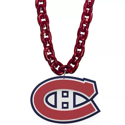 Montreal Canadiens National Hockey Necklace Foam 3D EVA Pendant With Chain 27 In • $28.80