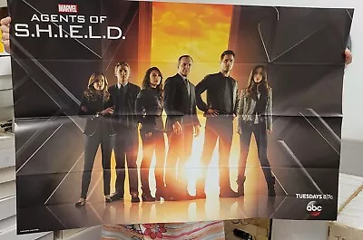 ABC TV Promo Poster - Agents Of S.H.I.E.L.D.  - 24  X 36   Nice Condition • $9.99