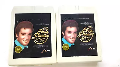 Elvis Presley 8 Track Tape Collection The Elvis Presley Story RCA Candlelite Two • $16.99