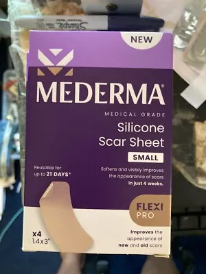 Mederma SILICONE SCAR SHEETS FLEXI PRO 1.4 X 3 • $8.49