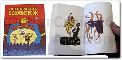 £3.90 • Buy Magic Colouring Book Child Clown Trick Small 3 Way Pocket Painting Colour Paint