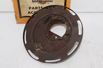 Harley Knucklehead Panhead Modified 7  Air Cleaner Backing Plate Mikuni Keihin • $12.50