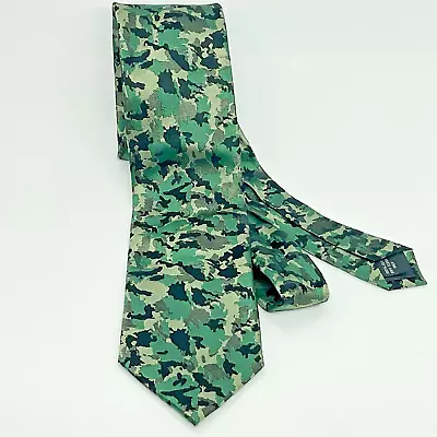 Camoflage 100% Silk Dress Tie Army Hunter Camo Redneck Outdoors • $9.95