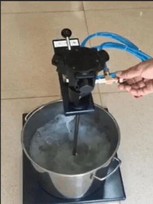 $475 • Buy 1 PC 5 Gallon Stainless Steel Barrel Pneumatic Paint Mixer Shaker Stirrer Tool 