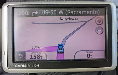 Garmin Nüvi 1300 4.3 Inch Touchscreen Ultra Slim Display GPS Navigator Tested • $14.77