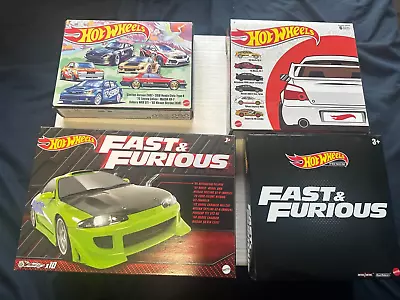 Hot Wheels Bulk Fast And Furious Jdm Box Sets Skyline 10 Pack 5 Pack • $90