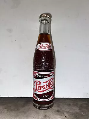 $10.59 • Buy Full 10 Oz. Pepsi Cola Soda Bottle, Roanoke VA.