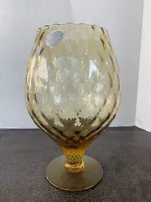 Vtg Creation Vase Vimax Art Glass Vase Made In Italy • $45