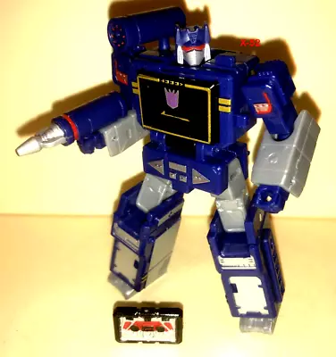 Soundwave Transformers Legacy Decepticon Figure W Mini Cassette Toy Takara Tomy • $33.24