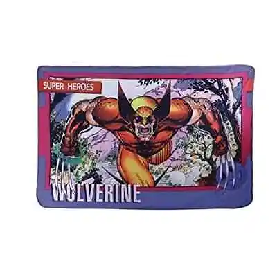 SDCC PX Exclusive 2023 Marvel Wolverine Card PX Deluxe Fleece Blanket In Tin New • $49.99