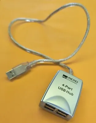 Mi Micro Innovations 4 Port USB HUB Item No USB204N • $1.99
