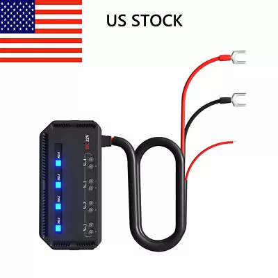 US Motorcycle Quick Wiring Fuse Box LED Indicator Battery Protect Junction Box • $18.99